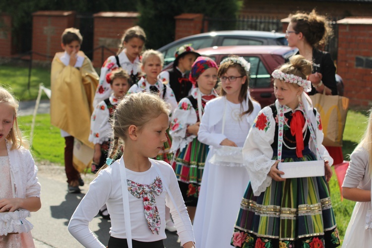 Powitanie ikony MB Częstochowskiej w Bąkowie