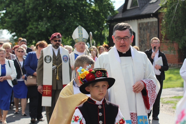 Powitanie ikony MB Częstochowskiej w Bąkowie