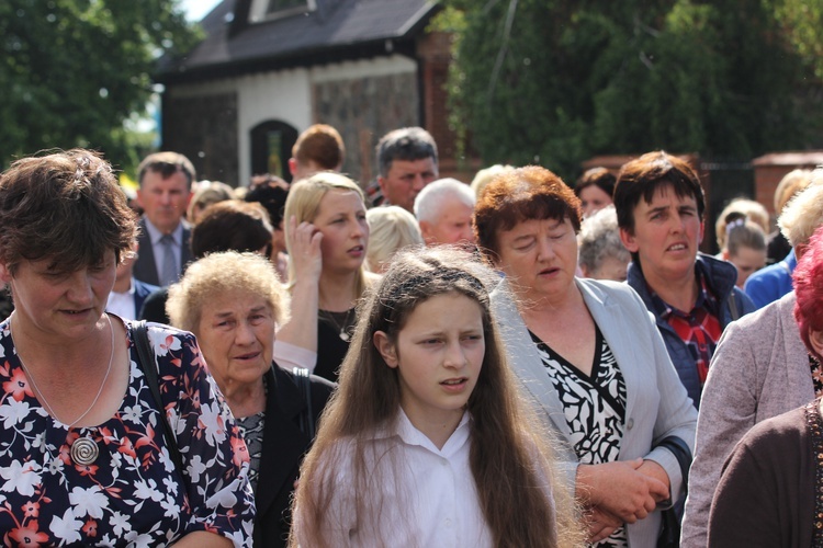 Powitanie ikony MB Częstochowskiej w Bąkowie