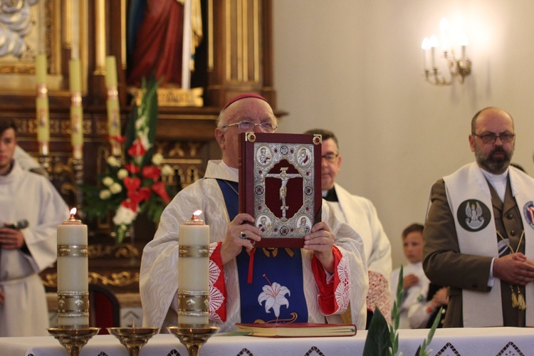 Powitanie ikony MB Częstochowskiej w Bąkowie