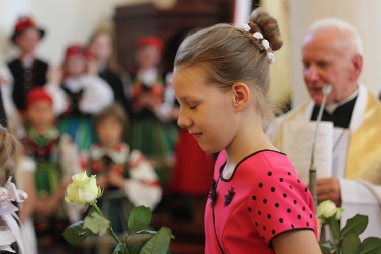 Powitanie ikony MB Częstochowskiej w Bąkowie