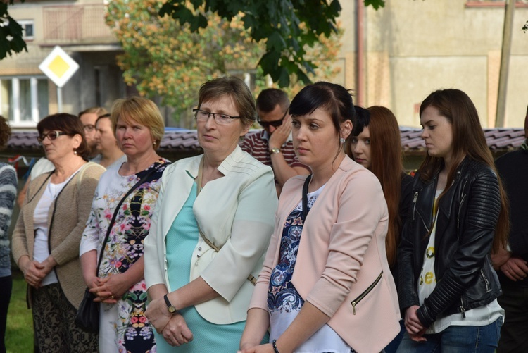 Powitanie ikony MB Częstochowskiej w Chruślinie