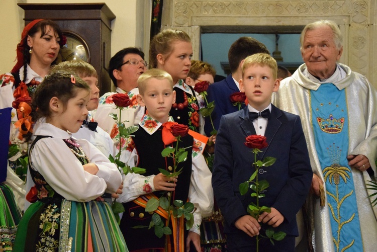 Powitanie ikony MB Częstochowskiej w Chruślinie