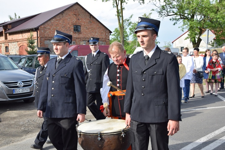 Powitanie ikony MB Częstochowskiej w Chruślinie