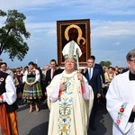 Powitanie ikony MB Częstochowskiej w Chruślinie