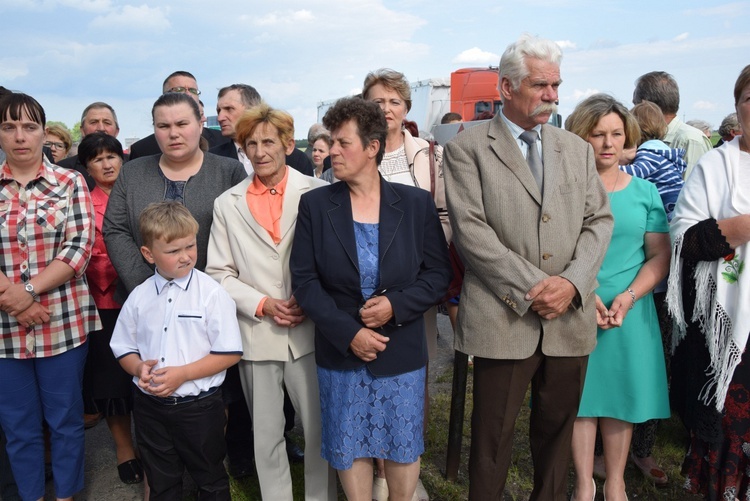 Powitanie ikony MB Częstochowskiej w Chruślinie