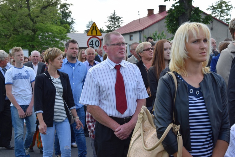 Powitanie ikony MB Częstochowskiej w Chruślinie