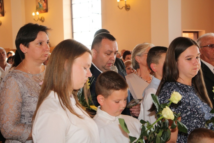 Powitanie ikony MB Częstochowskiej w parafii Chrystusa Dobrego Pasterza w Łowiczu