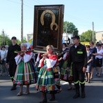 Powitanie ikony MB Częstochowskiej w parafii Chrystusa Dobrego Pasterza w Łowiczu