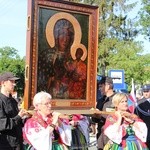 Powitanie ikony MB Częstochowskiej w parafii Chrystusa Dobrego Pasterza w Łowiczu