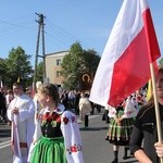 Powitanie ikony MB Częstochowskiej w parafii Chrystusa Dobrego Pasterza w Łowiczu