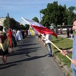 Powitanie ikony MB Częstochowskiej w parafii Chrystusa Dobrego Pasterza w Łowiczu