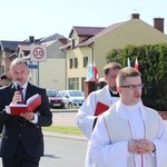 Powitanie ikony MB Częstochowskiej w parafii Chrystusa Dobrego Pasterza w Łowiczu