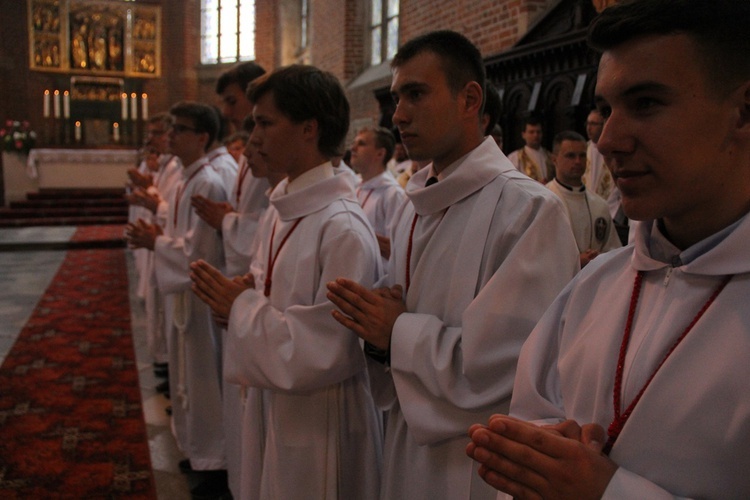 Błogosławieństwo lektorów i ceremoniarzy