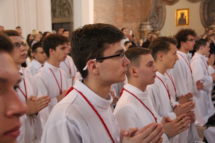 Błogosławieństwo lektorów i ceremoniarzy