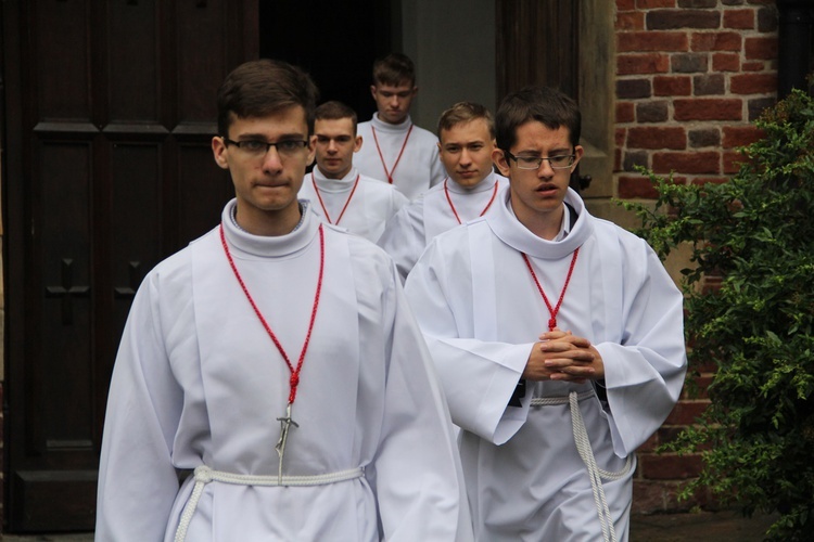 Błogosławieństwo lektorów i ceremoniarzy