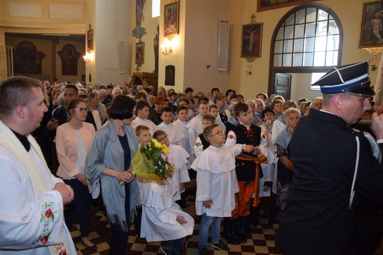 Powitanie ikony MB Częstochowskiej w Łyszkowicach