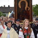 Powitanie ikony MB Częstochowskiej w Łyszkowicach