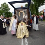 Powitanie ikony MB Częstochowskiej w Łyszkowicach