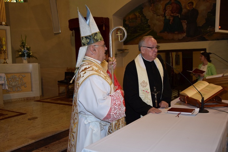 Powitanie ikony MB Częstochowskiej w Łyszkowicach