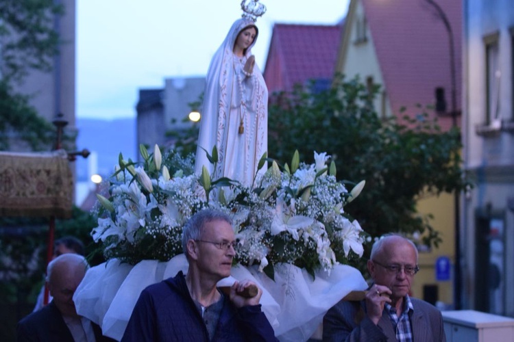 Monstrancja Fatimska w Dzierżoniowie