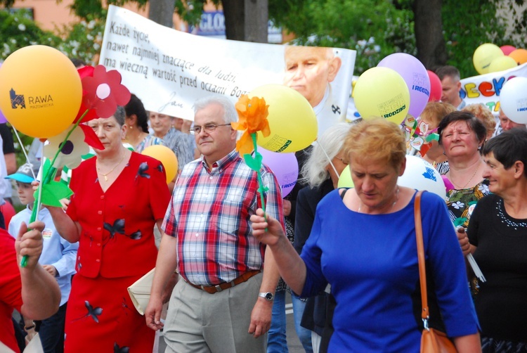 V Marsz dla Życia i Rodziny w Rawie Mazowieckiej