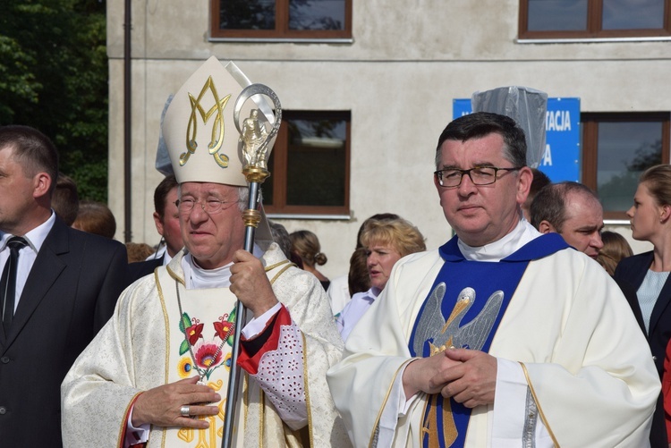 Powitanie ikony MB Częstochowskiej w Pszczonowie