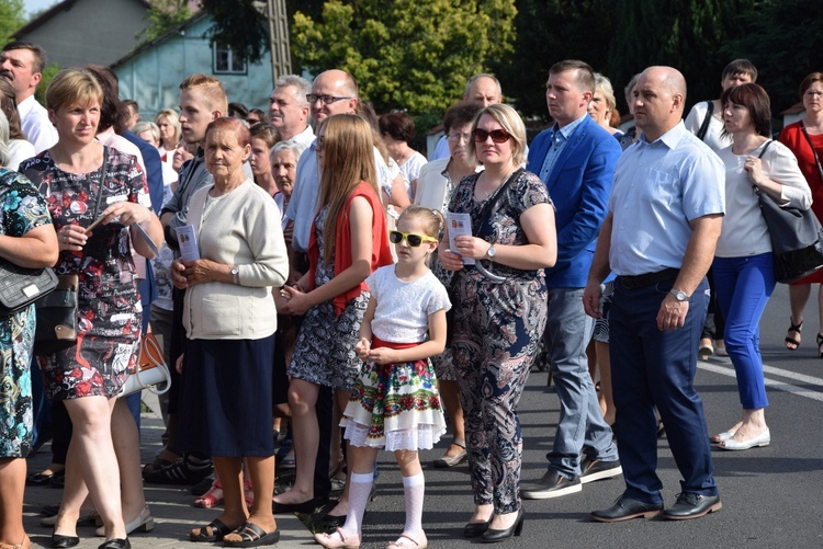 Powitanie ikony MB Częstochowskiej w Pszczonowie