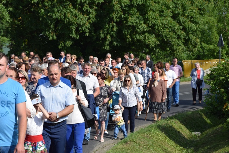 Powitanie ikony MB Częstochowskiej w Pszczonowie