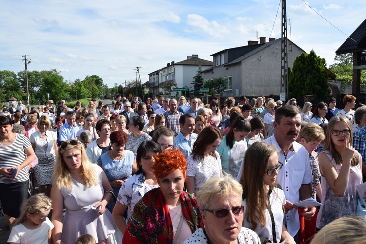 Powitanie ikony MB Częstochowskiej w Pszczonowie