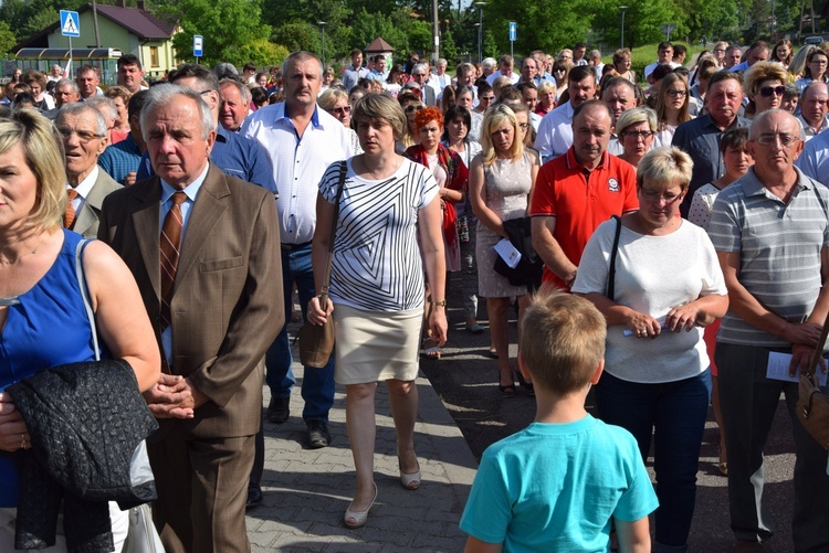 Powitanie ikony MB Częstochowskiej w Pszczonowie