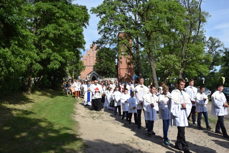 Powitanie ikony MB Częstochowskiej w Pszczonowie