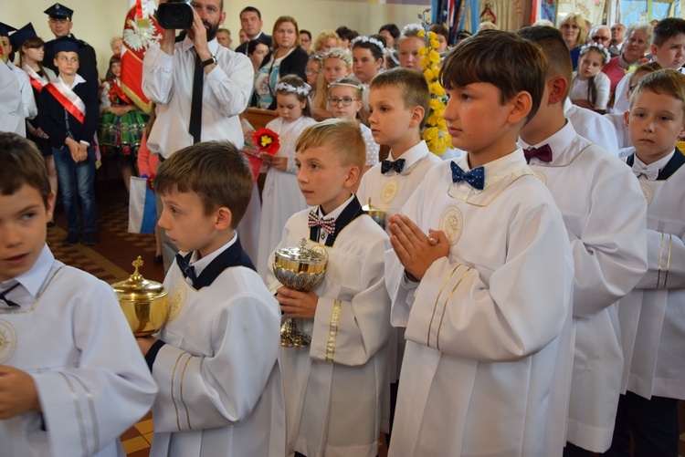 Powitanie ikony MB Częstochowskiej w Bobrownikach