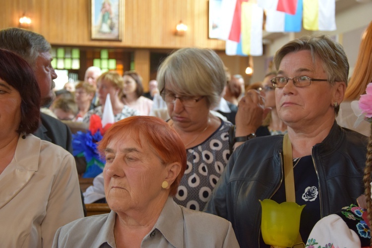 Powitanie ikony MB Częstochowskiej w Bobrownikach