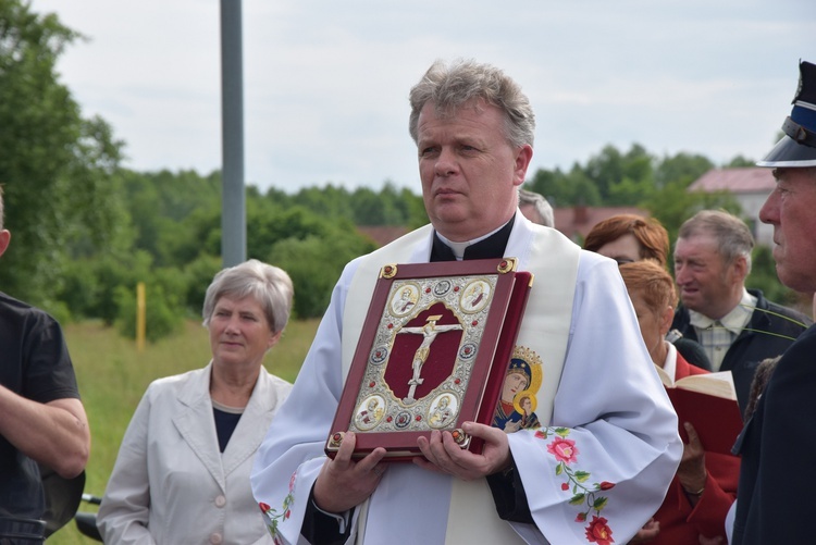 Powitanie ikony MB Częstochowskiej w Bobrownikach