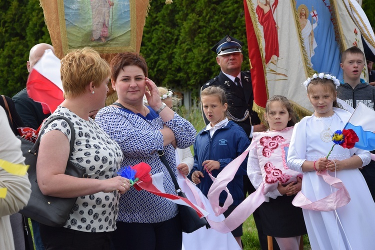 Powitanie ikony MB Częstochowskiej w Bobrownikach