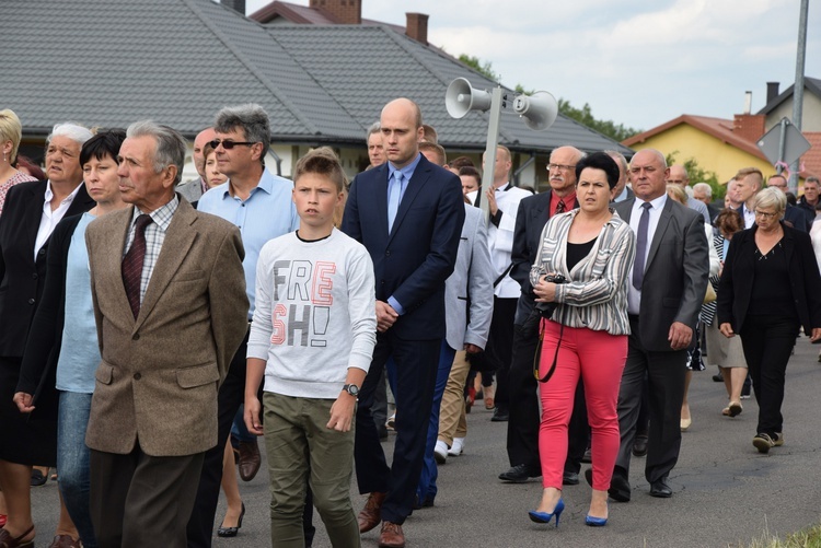 Powitanie ikony MB Częstochowskiej w Bobrownikach