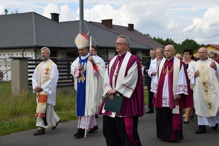 Powitanie ikony MB Częstochowskiej w Bobrownikach