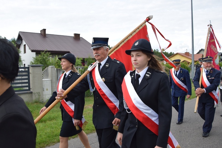 Powitanie ikony MB Częstochowskiej w Bobrownikach