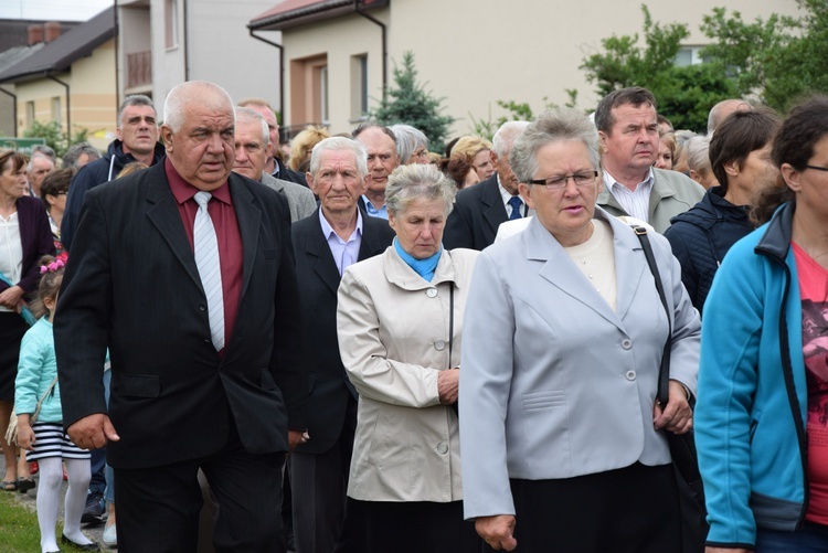 Powitanie ikony MB Częstochowskiej w Bobrownikach