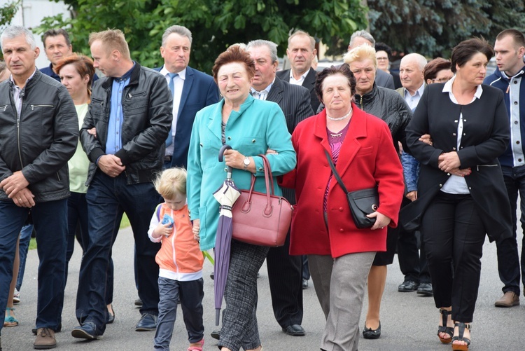 Powitanie ikony MB Częstochowskiej w Bobrownikach