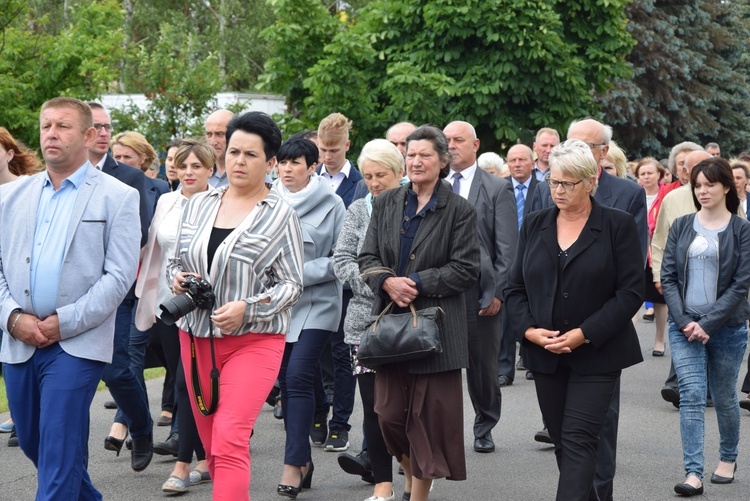 Powitanie ikony MB Częstochowskiej w Bobrownikach