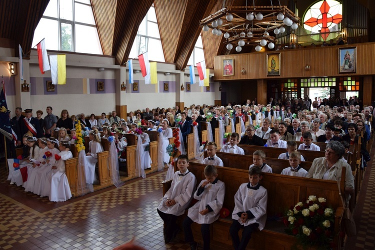 Powitanie ikony MB Częstochowskiej w Bobrownikach