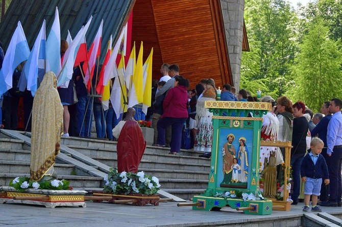 Najświętszy sakrament na Krupówkach