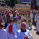 Najświętszy sakrament na Krupówkach