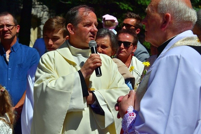 Najświętszy sakrament na Krupówkach