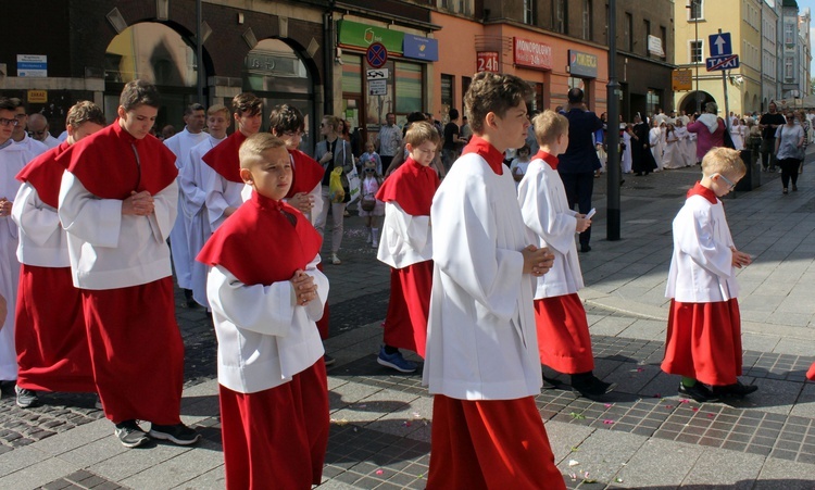 Procesja Bożego Ciała w Gliwicach  