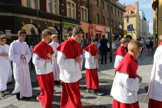 Procesja Bożego Ciała w Gliwicach  