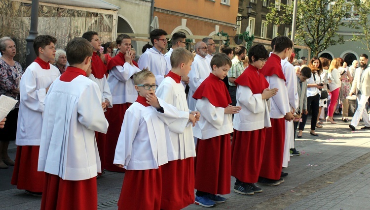 Procesja Bożego Ciała w Gliwicach  