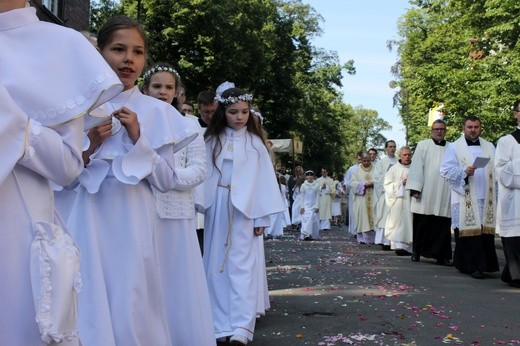 Procesja Bożego Ciała w Gliwicach  